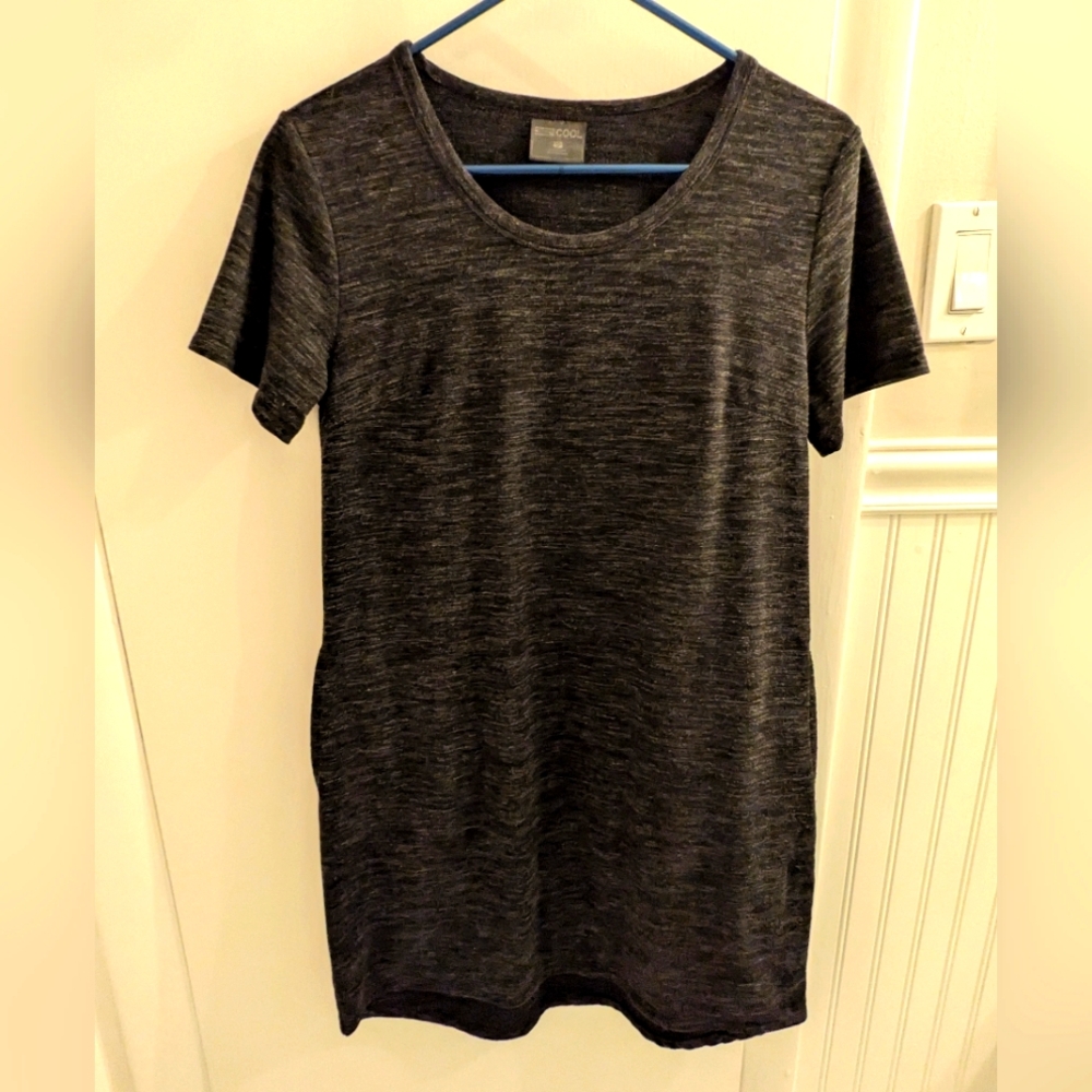 Short-Sleeve Dress With Pockets